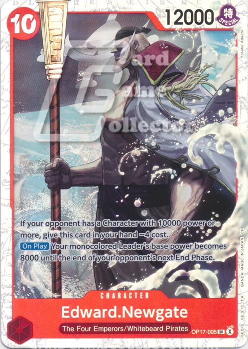 One Piece TCG (2022): Edward Newgate