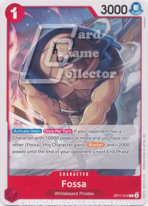 One Piece TCG (2022): Fossa