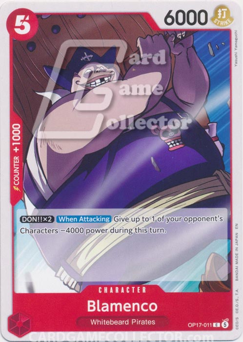 One Piece TCG (2022): Blamenco