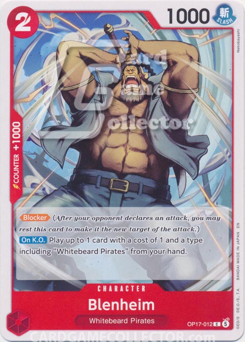 One Piece TCG (2022): Blenheim