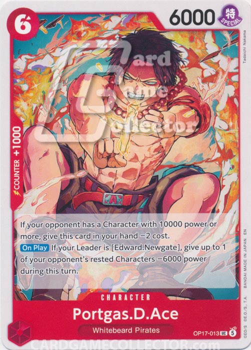 One Piece TCG (2022): Portgas D. Ace
