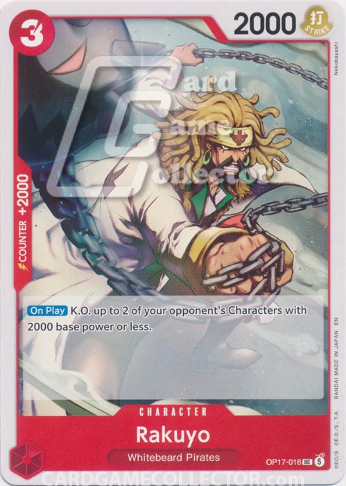 One Piece TCG (2022): Rakuyo