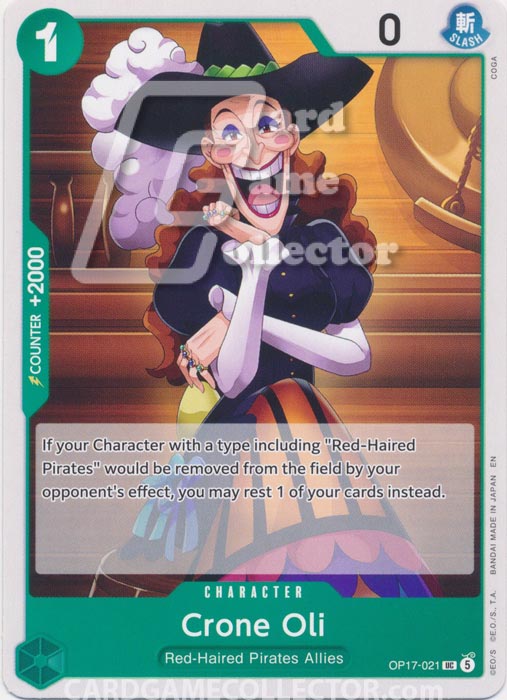 One Piece TCG (2022): Crone Oli