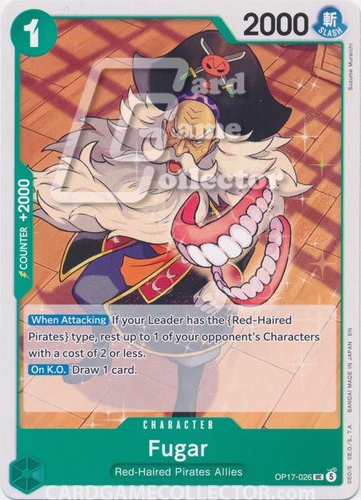 One Piece TCG (2022): Fugar