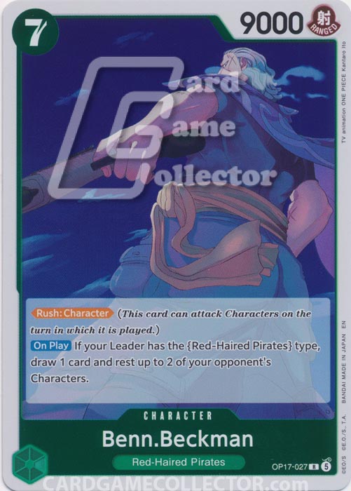 One Piece TCG (2022): Benn Beckman