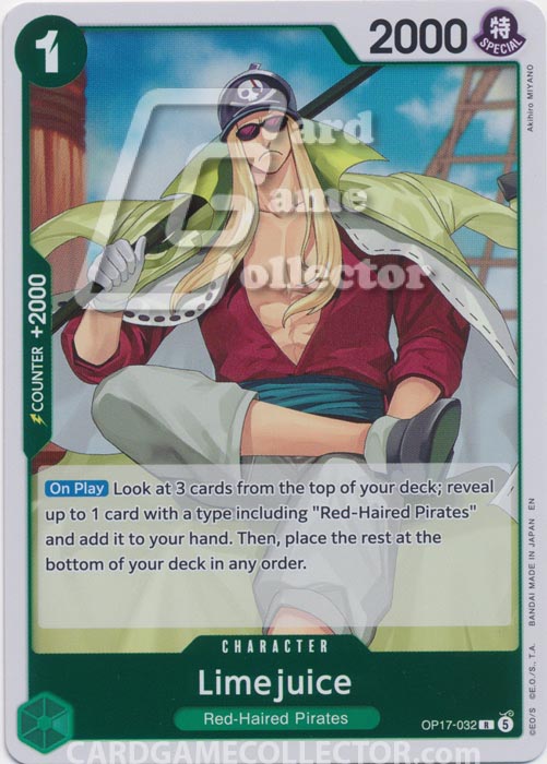 One Piece TCG (2022): Limejuice