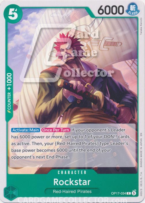 One Piece TCG (2022): Rockstar