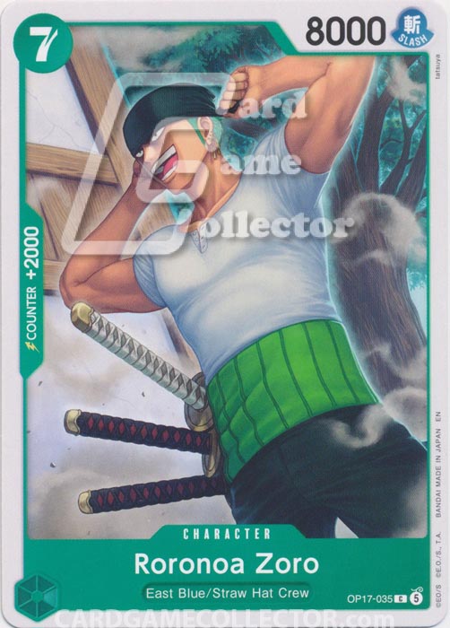 One Piece TCG (2022): Roronoa Zoro