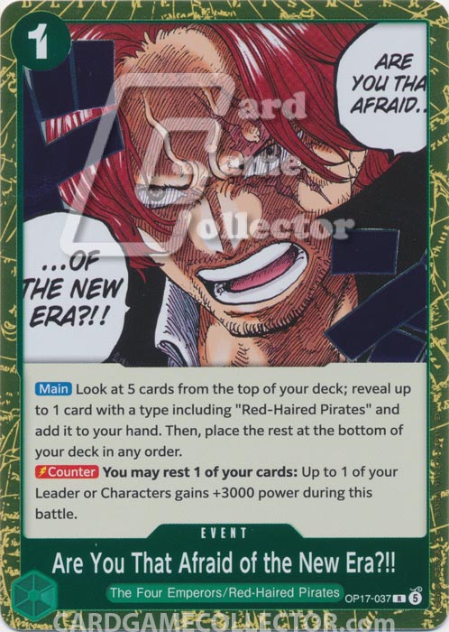 One Piece TCG (2022): Are You That Afraid of the New Era?!!