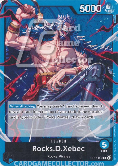 One Piece TCG (2022): Rocks D. Xebec