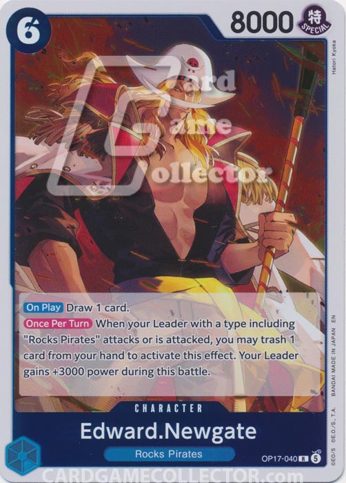 One Piece TCG (2022): Edward Newgate
