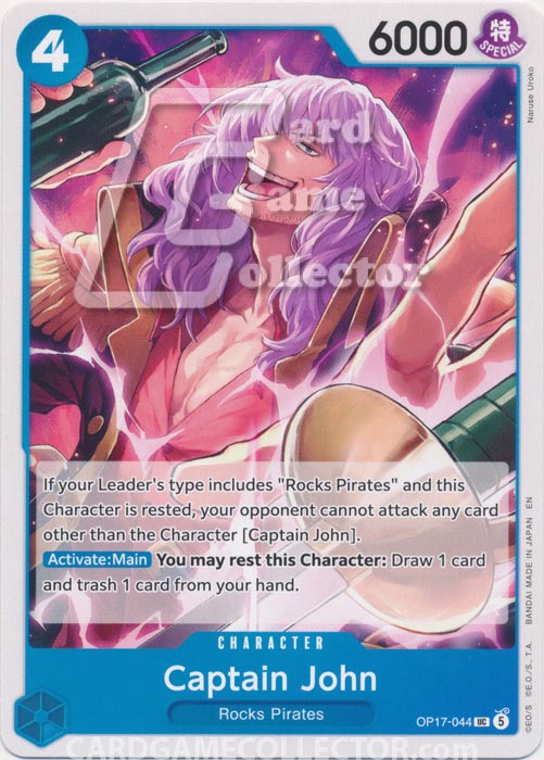 One Piece TCG (2022): Captain John