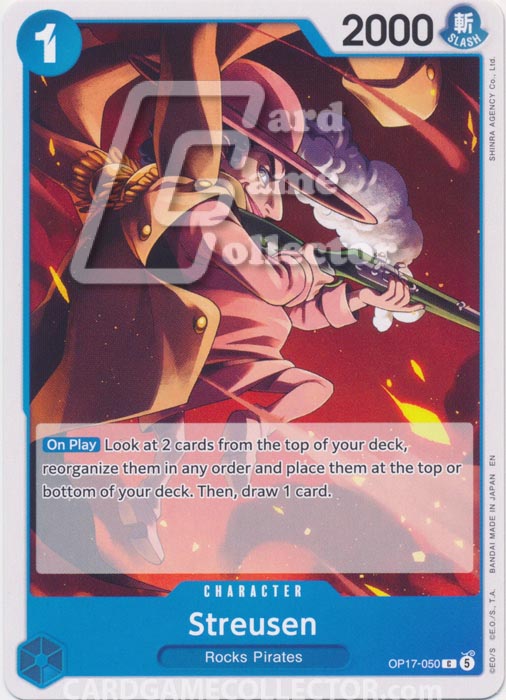 One Piece TCG (2022): Streusen