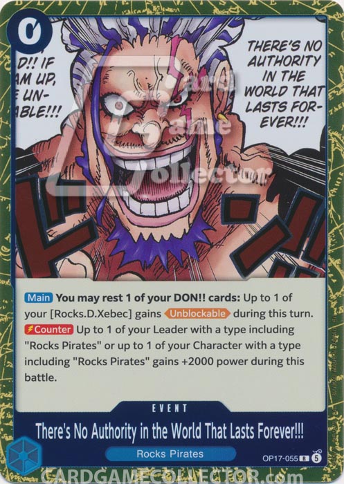 One Piece TCG (2022): There's No Authority in the World That Lasts Forever!!!
