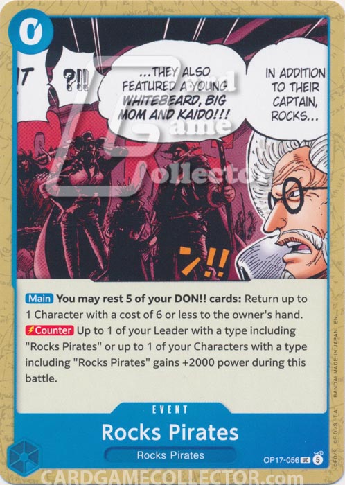 One Piece TCG (2022): Rocks Pirates