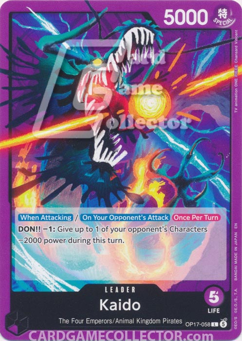 One Piece TCG (2022): Kaido
