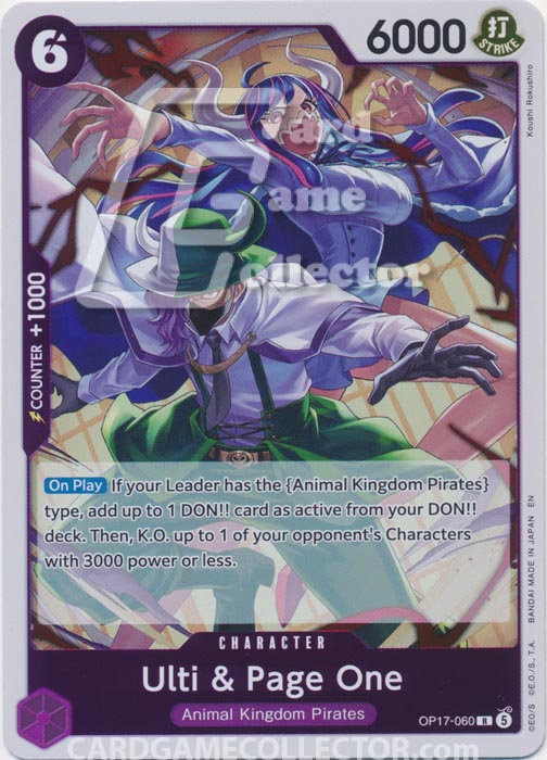 One Piece TCG (2022): Ulti & Page One