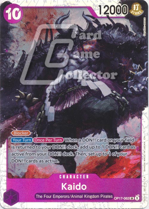 One Piece TCG (2022): Kaido