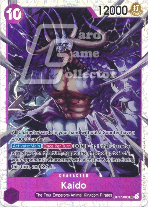 One Piece TCG (2022): Kaido