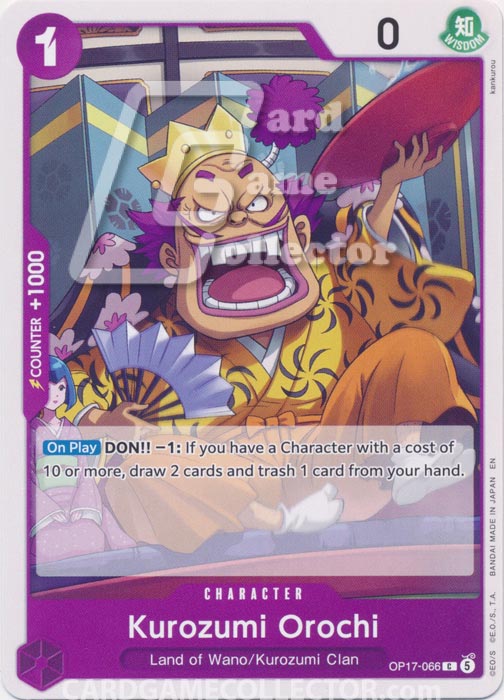 One Piece TCG (2022): Kurozumi Orochi