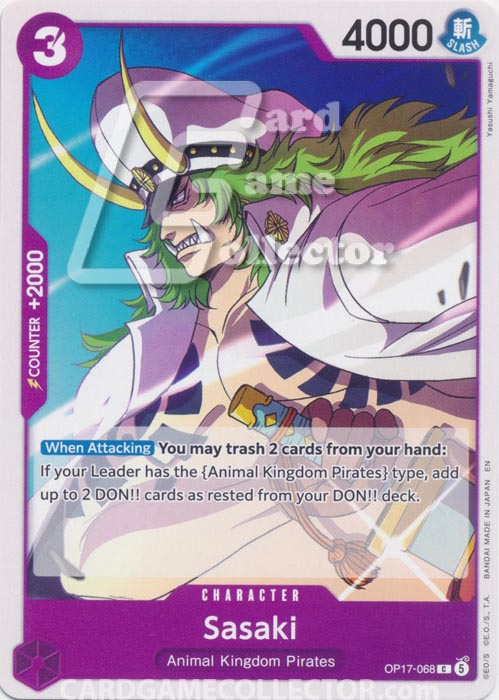 One Piece TCG (2022): Sasaki