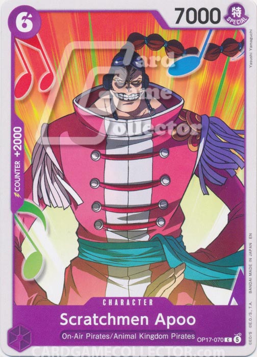 One Piece TCG (2022): Scratchmen Apoo