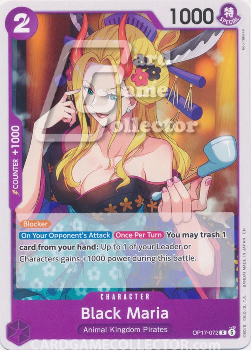 One Piece TCG (2022): Black Maria