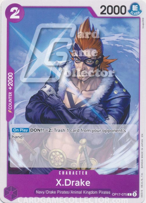 One Piece TCG (2022): X Drake