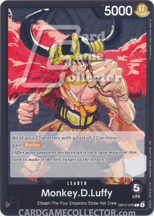 One Piece TCG (2022): Monkey D. Luffy