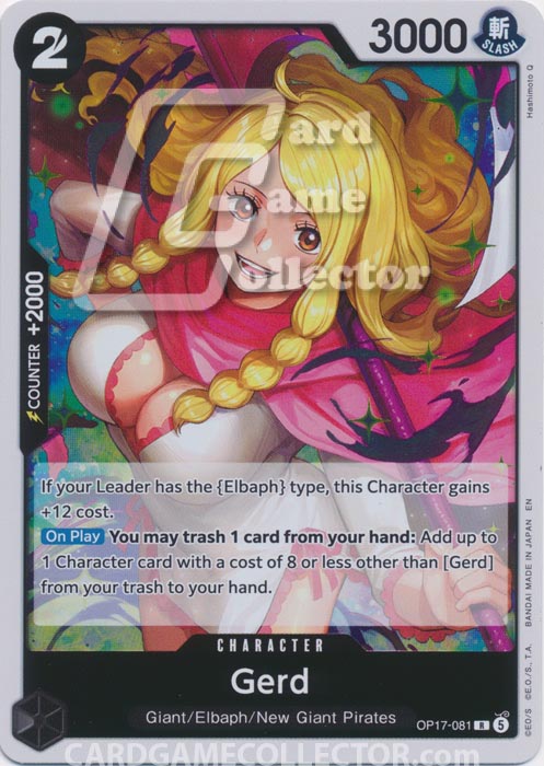 One Piece TCG (2022): Gerd