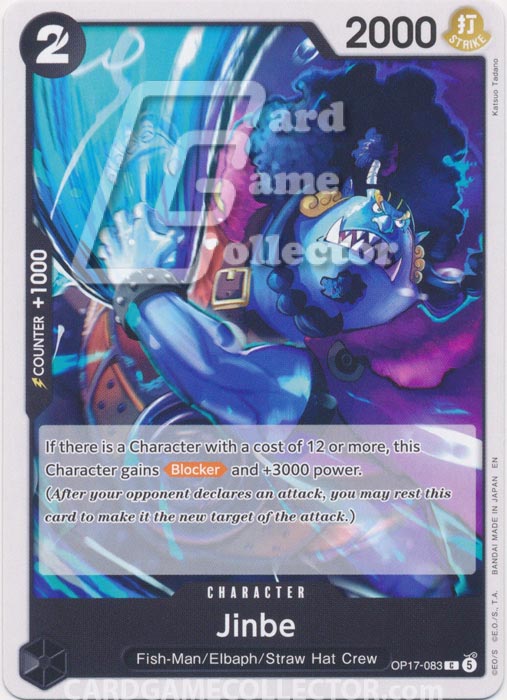 One Piece TCG (2022): Jinbe