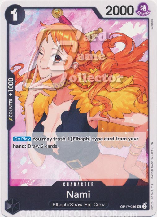 One Piece TCG (2022): Nami