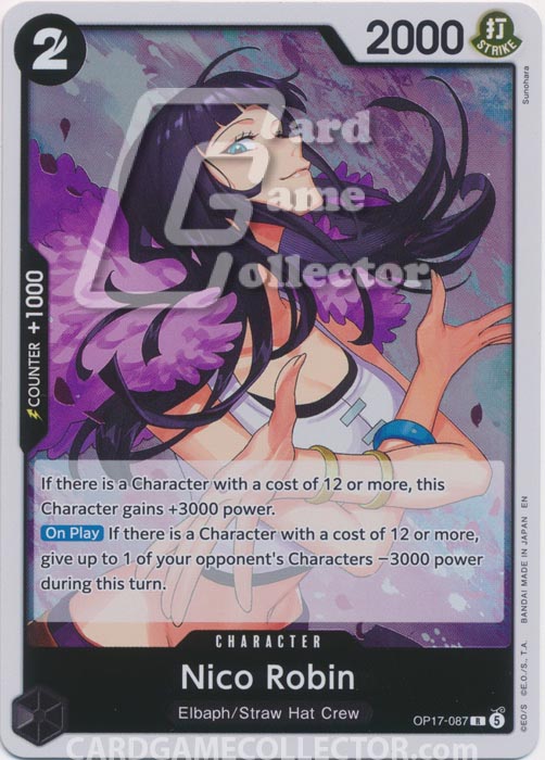 One Piece TCG (2022): Nico Robin