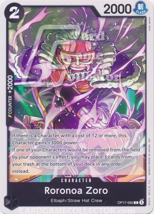 One Piece TCG (2022): Roronoa Zoro