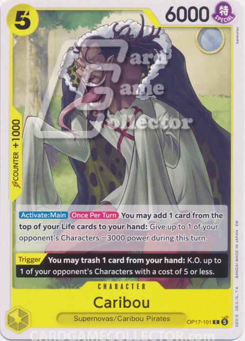One Piece TCG (2022): Caribou