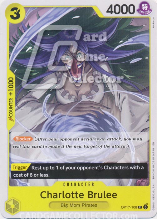 One Piece TCG (2022): Charlotte Brulee
