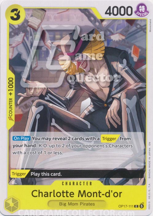 One Piece TCG (2022): Charlotte Mont-d'or