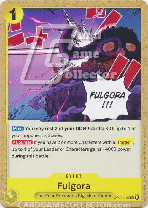 One Piece TCG (2022): Fulgora