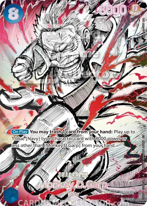 One Piece TCG (2022): Monkey D Garp
