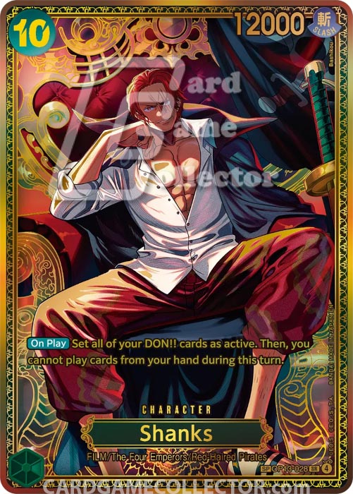 One Piece TCG (2022): Shanks