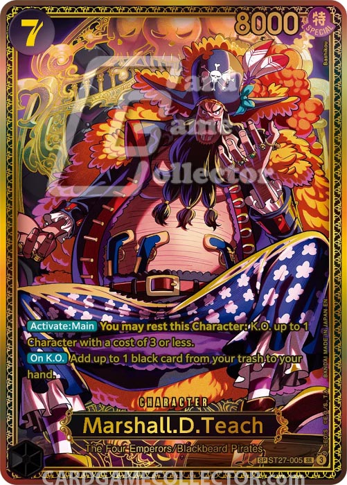 One Piece TCG (2022): Marshall D Teach