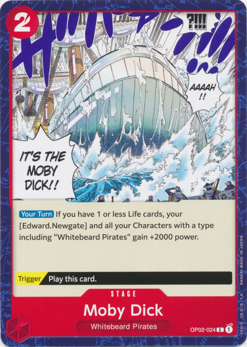 One Piece TCG (2022): Moby Dick