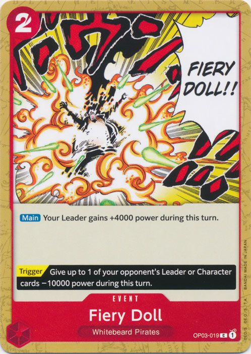 One Piece TCG (2022): Fiery Doll
