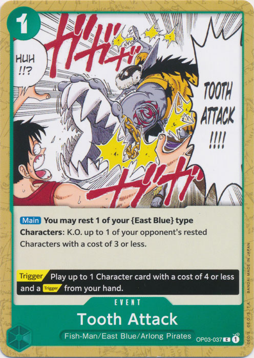 One Piece TCG (2022): Tooth Attack