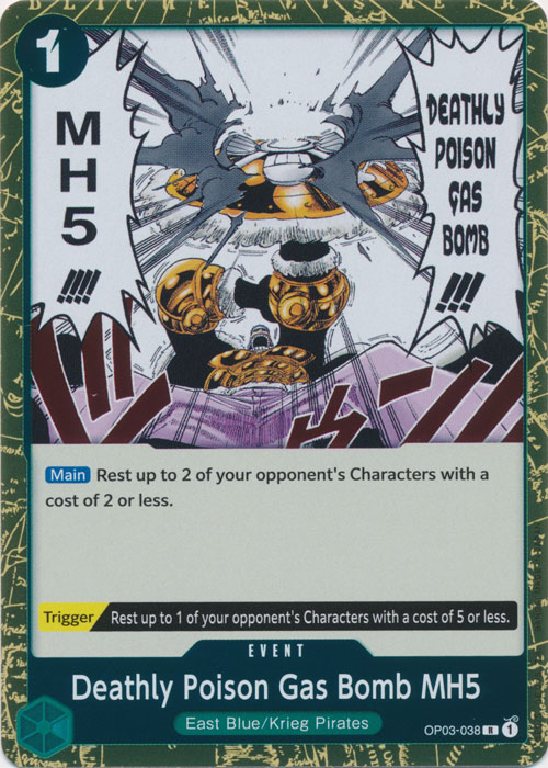 One Piece TCG (2022): Deathly Poison Gas Bomb MH5