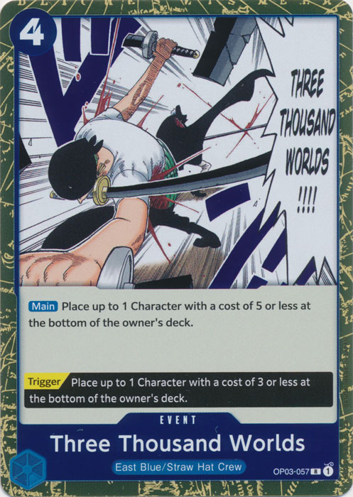 One Piece TCG (2022): Three Thousand Worlds