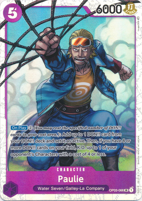 One Piece TCG (2022): Paulie