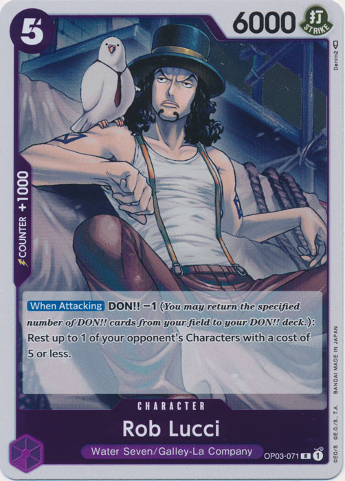 One Piece TCG (2022): Rob Lucci