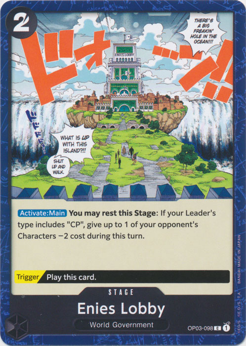 One Piece TCG (2022): Enies Lobby