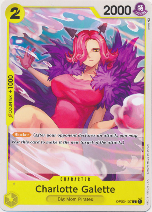 One Piece TCG (2022): Charlotte Galette